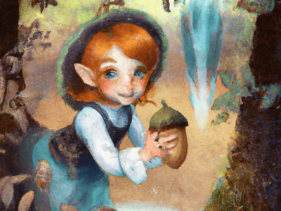 The Gilded Acorn: The Tale of Nadya and the Forest Spirit