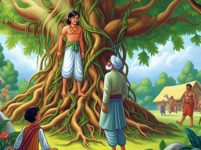 The Enchanted Banyan Tree and the Young Farmer