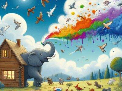 The Elephant Who Painted the Sky