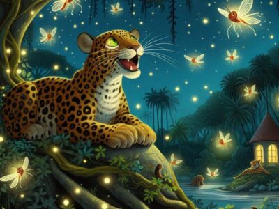 The Leopard and the Talking Fireflies